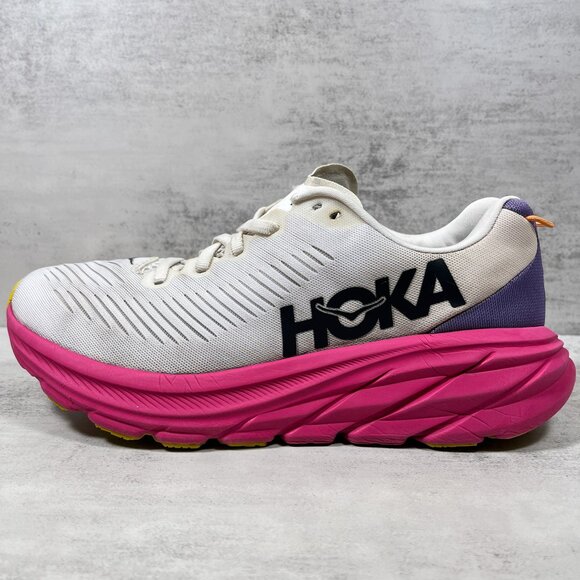 Hoka One One Rincon 3 Running Shoes - Women's Size 8 - Pink - Picture 1 of 10